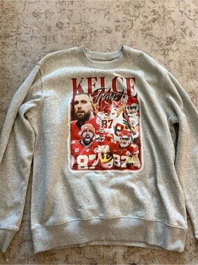 Travis Kelce | Crewneck Sweatshirt | Oversize | XL | Taylor Swift | Swifties